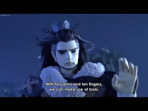 Bu Huan vs Yao Tu Lu (Demon Lord) - Thunderbolt Fantasy (60 FPS)