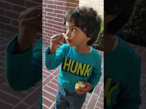 Smelling a jasmine flower (10/14/16)