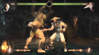 Mortal Kombat 9 : How To Play As GORO