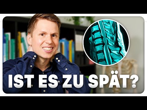 Halswirbelsäule (HWS) BANDSCHEIBENVORFALL | Ist das gefährlich und was kann man tun?