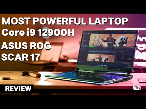 Asus ROG Scar 17 G733 Review - Is it the most powerful laptop?? 😈