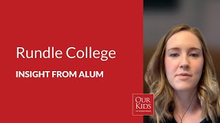 Rundle College, Alumnus Video Review from Emily Buchanan