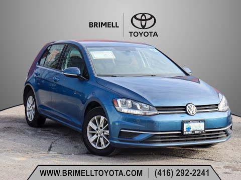 2019 Volkswagen Golf COMFORTLINE - Reconditioning