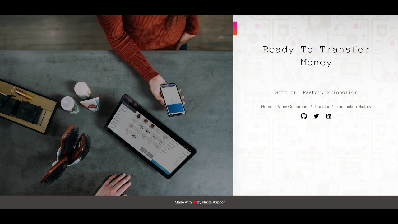Basic Banking System Using ReactJS and Firestore