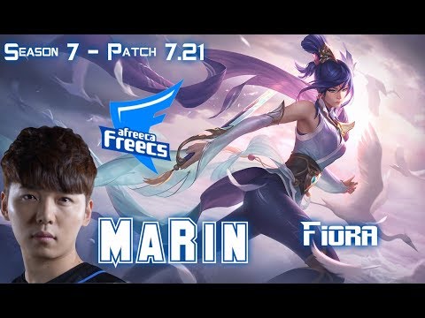 AFs MaRin FIORA vs ORNN Top - Patch 7.21 KR Ranked