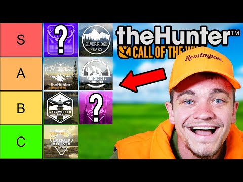 I Ranked Every Map in Hunter Call of the Wild!