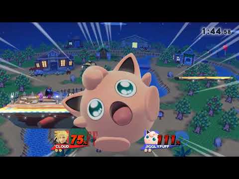 SSB4 Online - Me and Top Ramen's Smashfest - Cloud VS Jigglypuff