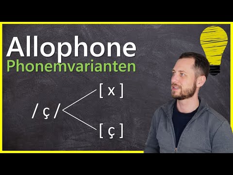 Allophone - Varianten von Phonemen