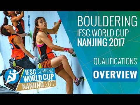 IFSC Climbing World Cup Nanjing 2017 - Qualifications Overview
