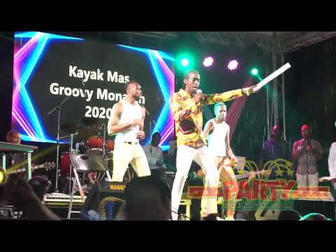 Auftritt von '2 blaxx & papa' beim Carriacou Groovy Monarch - 23. Februar 2020