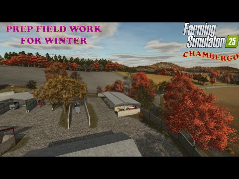 Chambergo Ep 44 FARM SIM 25   Flipping the soybean field for next year