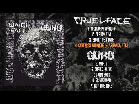 Cruel Face / Guro - split 7" FULL ALBUM (2018 - Grindcore / Deathgrind)