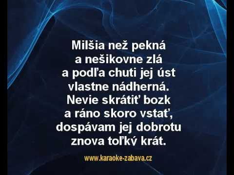 Karaoke klip Posledné dobré dievča - Pavol Habera
