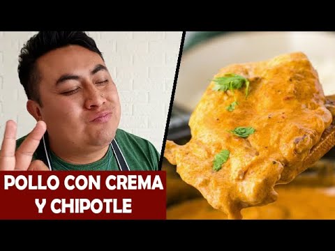 POLLO CON CHIPOTLE Y CREMA RECETA || POLLO EN CREMA DE CHIPOTLE RECETA || Cris En La Cocina