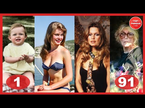 Brigitte Bardot Through the Years ⭐ Transformation From 1 to 91 Years Old