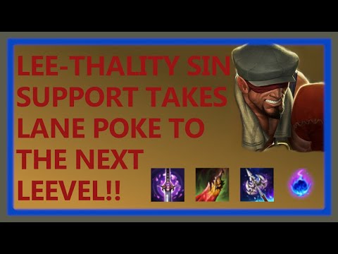 Max Poke Leethality Sin Support: A-Z All Champions as Support Series