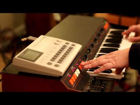 ARP Omni-2 and Roland TR-505
