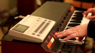 Video thumbnail for ARP Omni-2 and Roland TR-505 by SynthMania