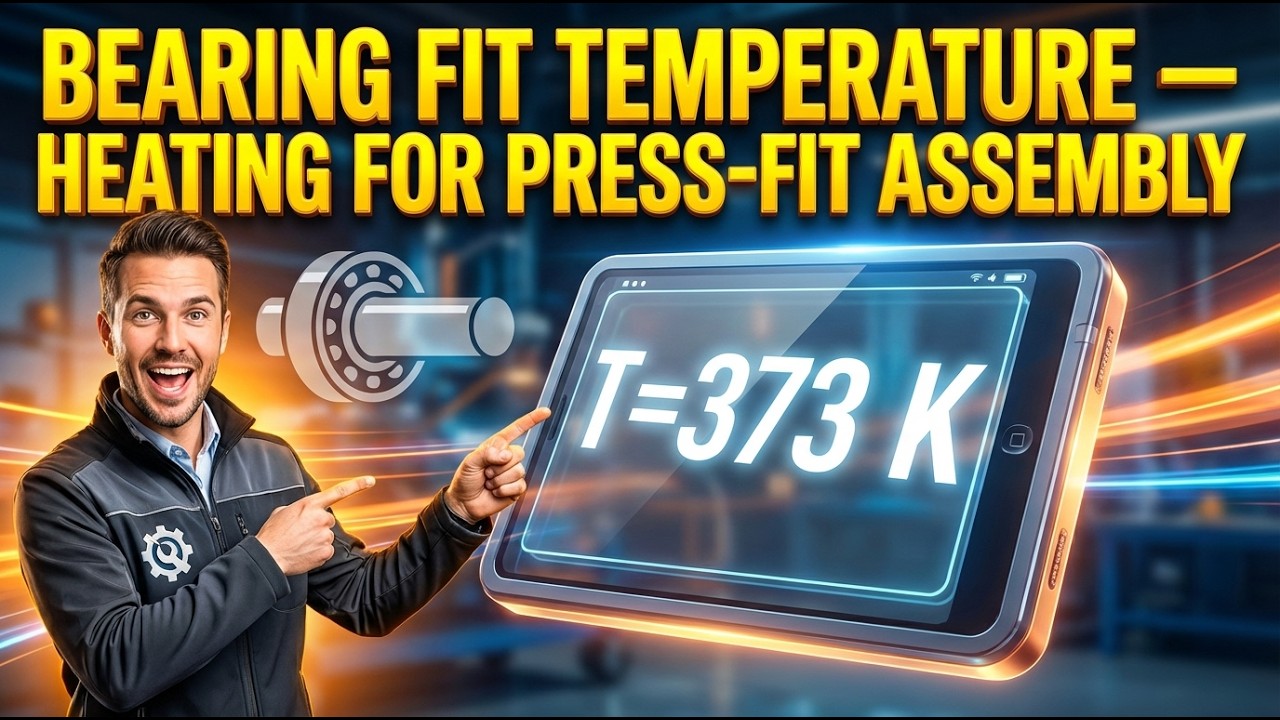Bearing Fit Temperature Calculator — Heating for Press-Fit Assembly