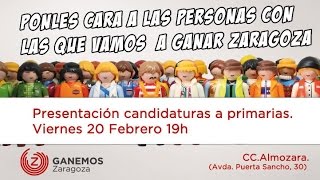 preview picture of video 'Presentación candidatos/as Ganemos Zaragoza'