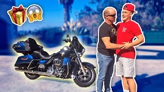 BUYING MY DAD HIS DREAM GIFT FOR HIS BIRTHDAY **SUPER emotional**