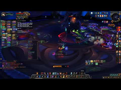 Eternal Palace - Heroic: Za'qul - Harbinger of Ny'alotha (Boss Voice, Sound, Fire Mage, Delirium)