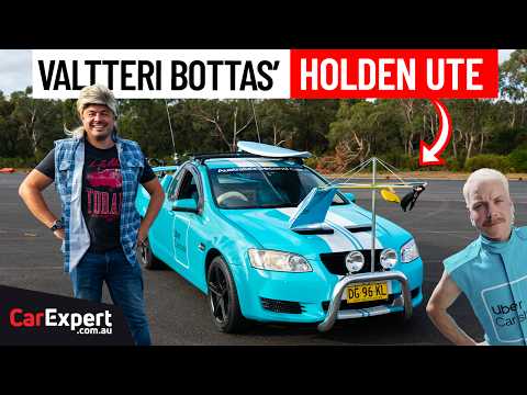 I rented Valtteri Bottas' Holden Ute - and it was amazing