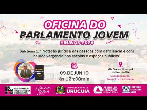 Oficina do Parlamento Jovem Minas 2026