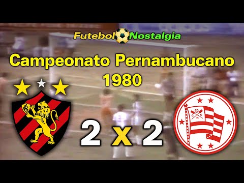 Sport 2 x 2 Náutico - 27-07-1980 ( Campeonato Pernambucano )