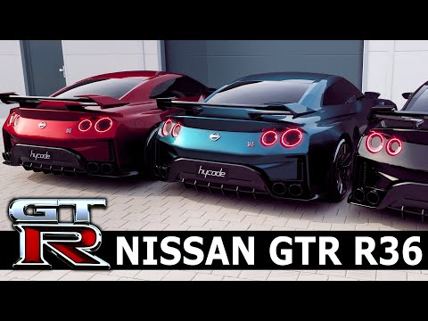 Pack of Digital R36 Nissan GT-R Supercars Dwell Around Flaunting Ritzy  Shades - autoevolution