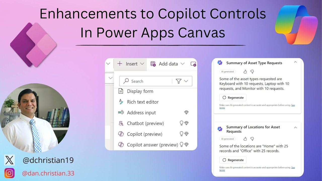 Enhancements to Copilot Controls - Boosts Power Apps Canvas