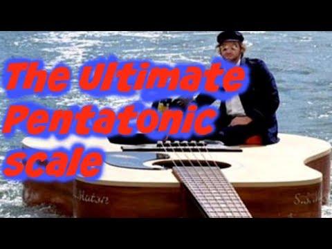 Every Guitarist Must know Extend Pentatonic scale run (Bonus Backing track)