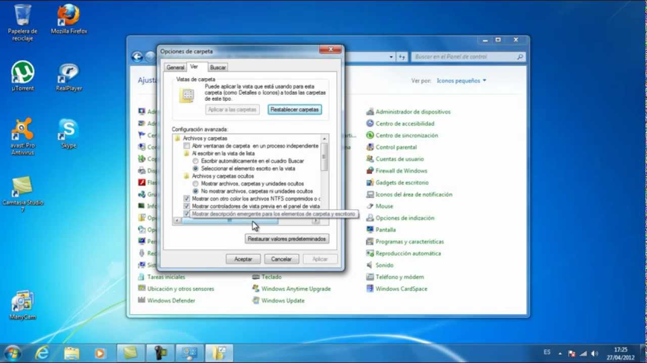 Como ver las carpetas Ocultas [Tutorial] Windows 7