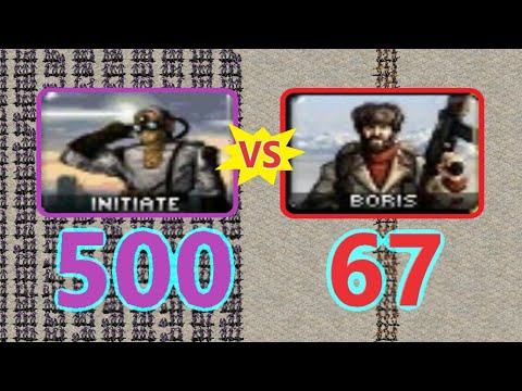 Initiates vs Boris - Same Cost - Red Alert 2