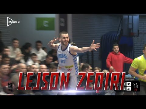Lejson Zeqiri, five 3pt against Trepca