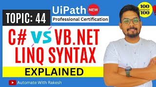 C# vs VB.NET  LINQ Syntax Differences Explained
