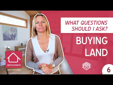 Buying land in France. What questions should I ask?