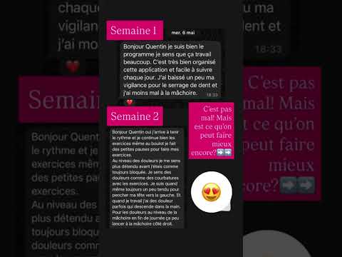 Témoignage vidéo, douleurs oro-faciales