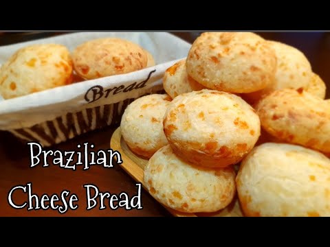 Brazilian Cheese Bread | Pão de Queijo Recipe