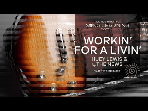 Working For A Livin - Huey Lewis