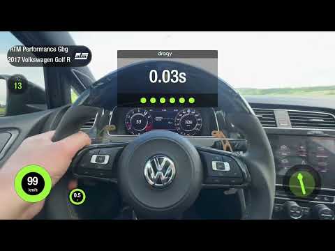 VW Golf R Mk7.5 Stage 3 500hp+ Dragy 100-200kmh