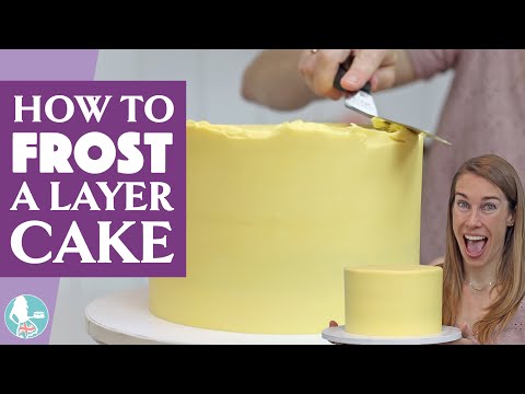 How to Frost a Layer Cake
