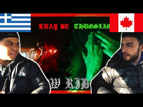 CANADIANS REACT TO GREEK TRAP - Khay Be & Thug Slime - Low Rider - Official Music Video