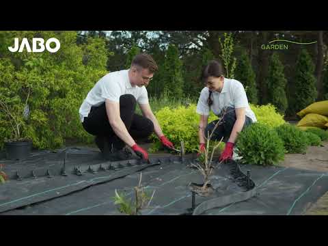 Rabattkant Jabo GardenEdge Kantstöd, Gräskant & Odlingskant, Höjd: 4,5 cm Längd: 100 cm