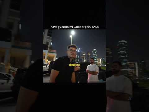 ¿Vendo mi Lamborghini SVJ?