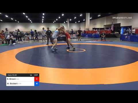 74 Kg Consolation Bailey Brown San Francisco Wrestling Club Vs Westley Bockert Interior Grappling