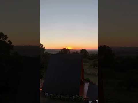 POR DO SOL em ROLANTE - #dronevideo  #shortvideo