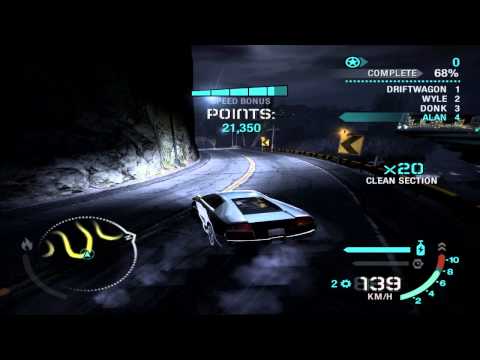 Need For Speed: Carbon - Challenge Series #15 - Canyon Drift (Gold)