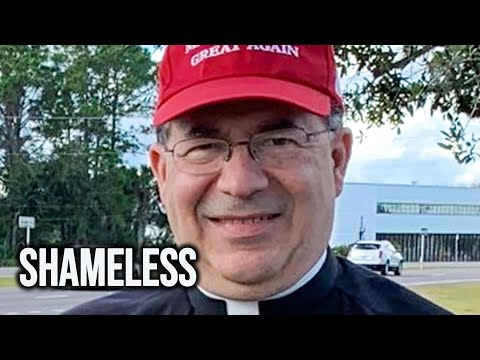 Trump Supporter Priest GOES DOWN For Disaster Stunt