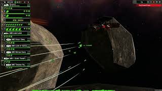 Nebulous Fleet Command Bombing run